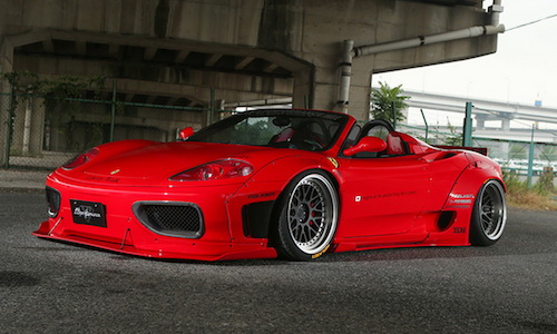 “Hàng cũ” Ferrari 360 Spyder lột xác với widebody khủng