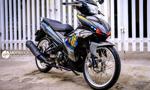 Ngắm Yamaha Exciter 150 độc đáo với “dàn chân” nhỏ