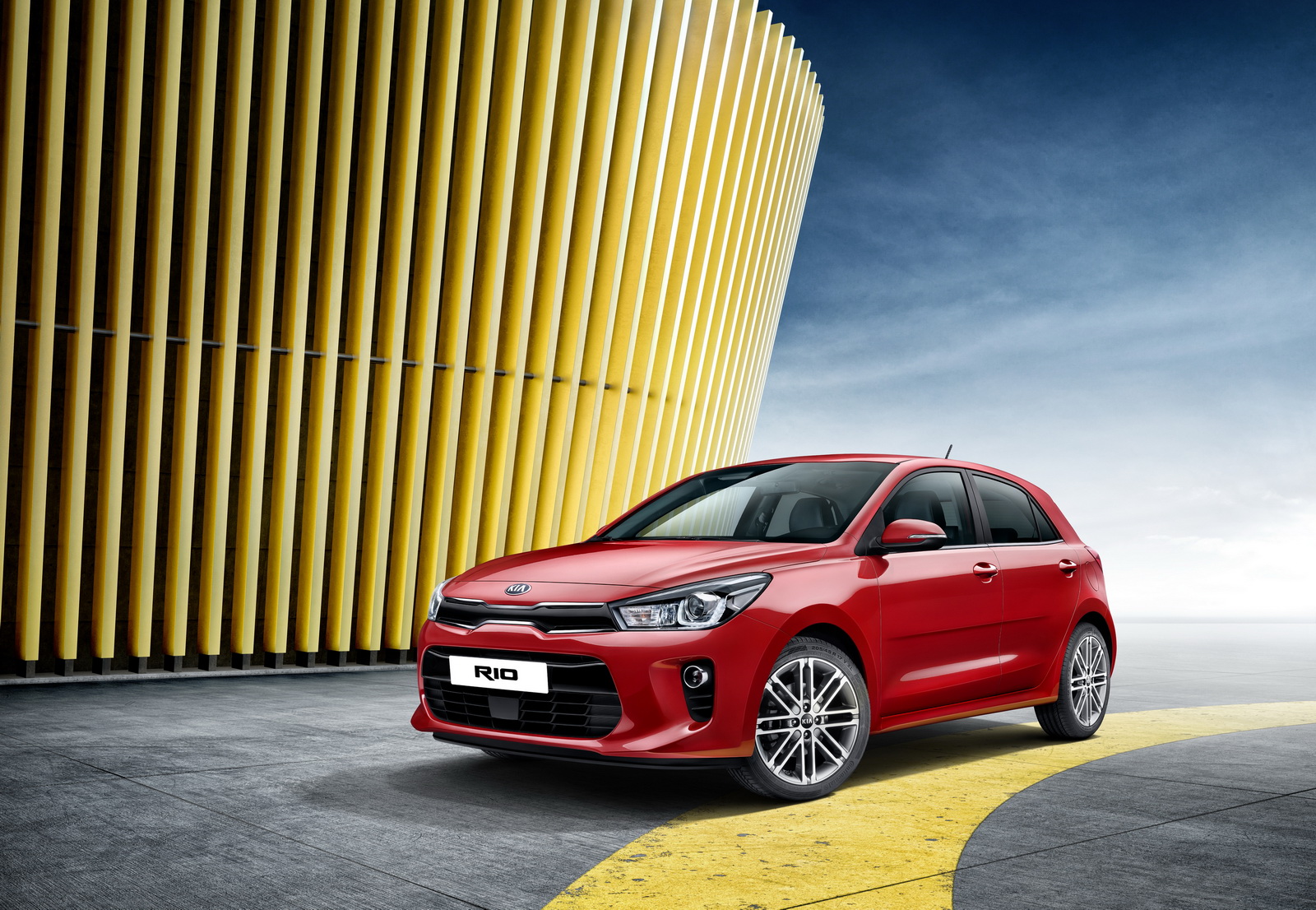 Kia Rio 2017 “bằng xương bằng thịt” trước ngày ra mắt