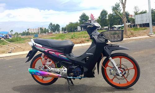 Dân chơi An Giang mạnh tay độ "xế nổ" Honda Wave 125