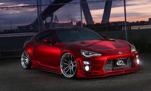 Toyota 86 độ widebody, sơn nghệ thuật “siêu đỉnh” từ Nhật