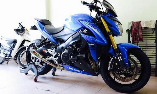 Siêu naked-bike Suzuki GSX-S1000 “độ độc” tại Sài Gòn