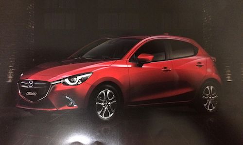 Xe cỡ nhỏ, giá rẻ Mazda2 phiên bản 2017 "lộ hàng"