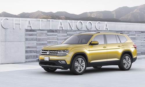 Volkswagen trình làng crossover 7 chỗ "giá mềm" Atlas