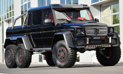  “Quái vật 6 bánh” Brabus G63 AMG 6x6 giá 30,1 tỷ