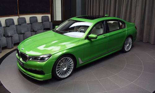 “Soi” xế sang BMW Alpina B7 màu độc của đại gia Ả Rập 