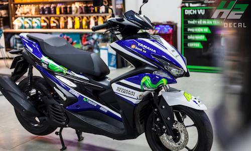 Chưa bán ra Yamaha NVX 155 đã có bản “tự chế” tại VN