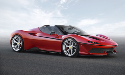 Siêu xe “hàng độc” J50 kỷ niệm 50 năm Ferrari tới Nhật