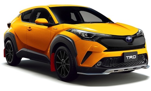 Toyota C-HR giá từ 500 triệu có bản độ chính hãng