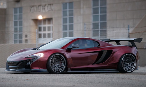 McLaren 650S Spyder “siêu khủng” với widebody Liberty Walk