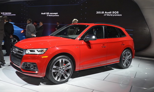 Chi tiết crossover thể thao Audi SQ5 tại Detroit 2017