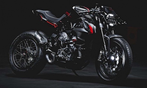 Môtô MV Agusta Dragster 800 Blackout cafe racer siêu độc