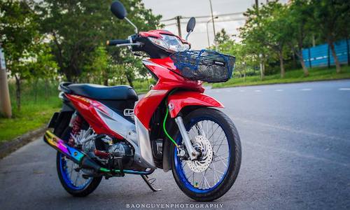 Dân chơi Việt độ kiểng Honda Wave S 110 siêu chất