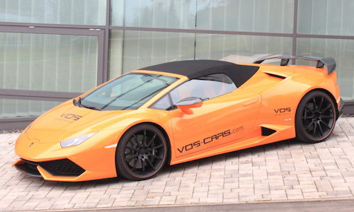 Soi “bò tót” mui trần Huracan Spyder độ giá 7,05 tỷ 