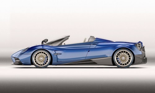 “Thần gió” mui trần Pagani Huayra Roadster chốt giá 55 tỷ