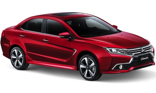 Mitsubishi Grand Lancer mới giá từ 500 triệu tại Đài Loan