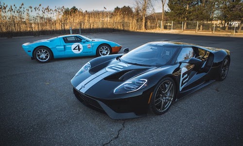 Bộ đôi siêu xe Ford GT Heritage Edition giá hơn 10 tỷ