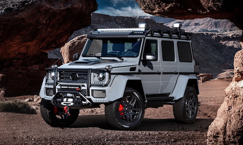 “Xế phượt” offroad Mercedes G500 4x4² Brabus giá 9,9 tỷ