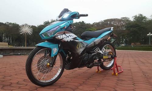 Yamaha Exciter phong cách “cá mập” của dân chơi Việt