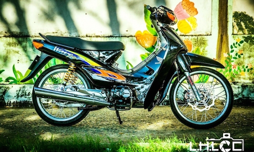 Honda Wave 110 Thái Lan "độ kiểng" của dân chơi Việt