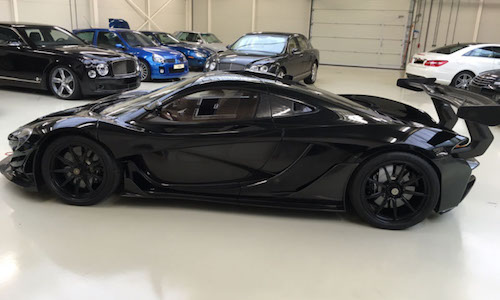 Siêu xe đua McLaren P1 GTR “đen thùi lùi” giá 82 tỷ