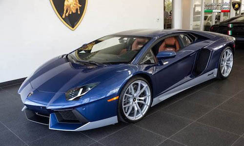 Siêu xe Lamborghini Aventador màu “siêu độc” hơn 11 tỷ