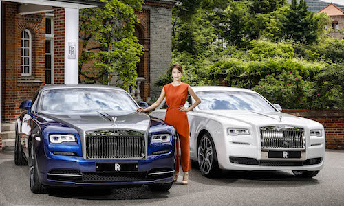 Bộ đôi siêu xe sang Rolls-Royce “độc bản” đến Hàn Quốc