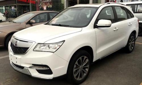 Xế sang Acura MDX "nhái" giá chỉ 263 triệu tại Trung Quốc