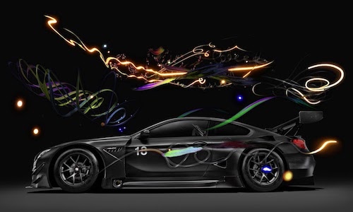 “Tác phẩm nghệ thuật” từ xe đua khủng BMW M6 GT3