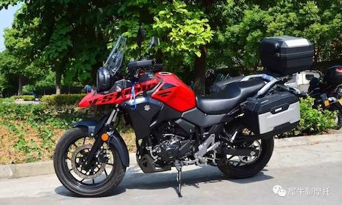 Cận cảnh môtô Suzuki V-Strom 250 giá chỉ từ 99 triệu