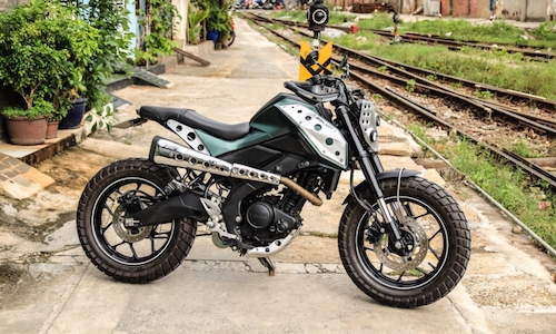 Yamaha TFX150 độ scrambler siêu độc của dân chơi Việt