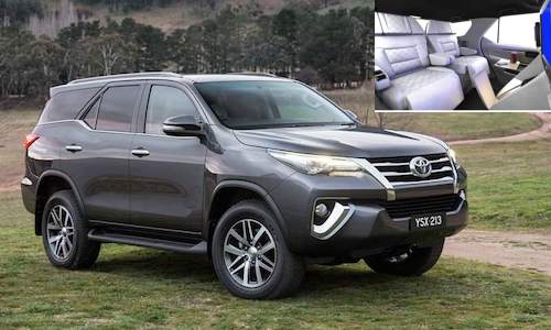 Toyota Fortuner "sang chảnh" như Maybach nhờ nội thất độ