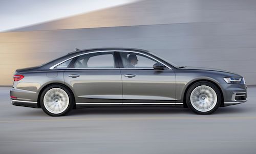 Xế sang Audi A8 2018 giá 2,34 tỷ có gì mới?