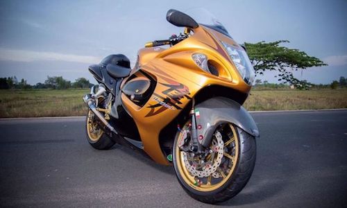 "Thần gió" môtô Suzuki Hayabusa độ hàng loạt đồ chơi khủng