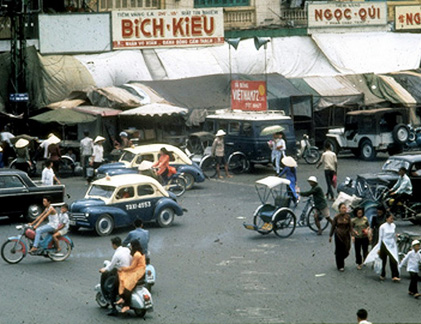 Ảnh đáng ngắm: Sắc màu Sài Gòn 1971