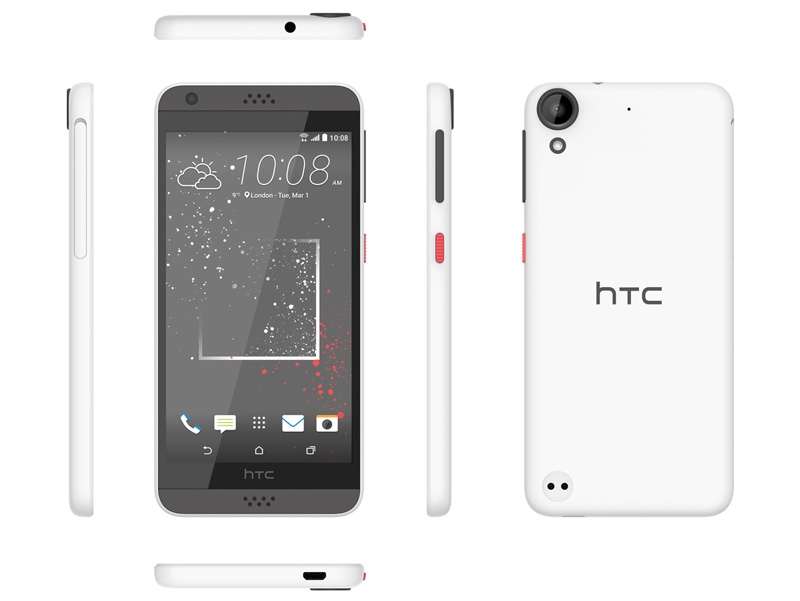 Trên tay điện thoại HTC Desire 530 giá rẻ đa sắc màu