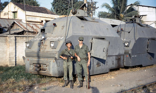 Ảnh lạ về tàu hỏa bọc thép ở miền Nam trước 1975