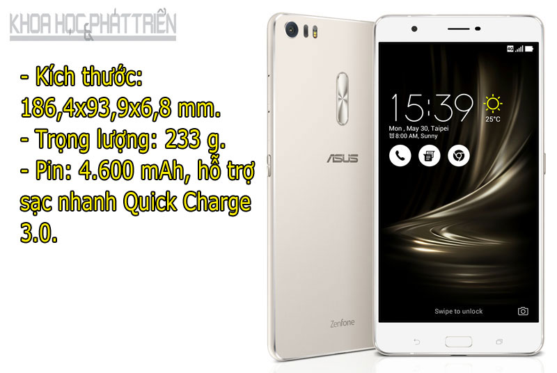  Sức mạnh của smartphone lớn nhất trong lịch sử Asus