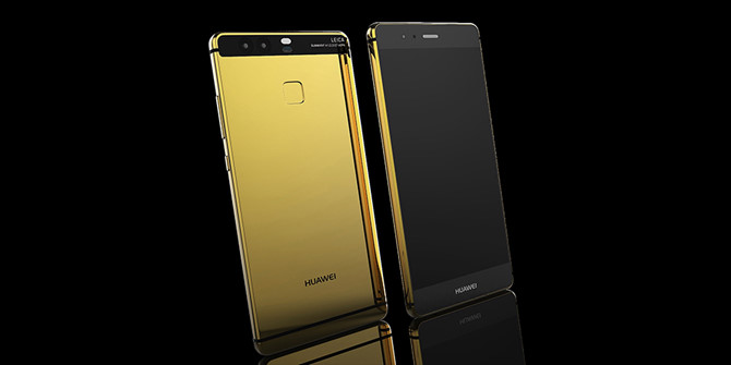 Soi điện thoại Huawei P9 mạ vàng 24K giá từ 49 triệu 