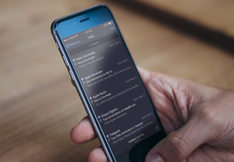 iPhone “siêu ngầu” với chế độ Dark Mode trên iOS 10