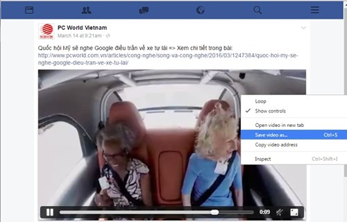 Bí quyết tải video trên Facebook về máy tính