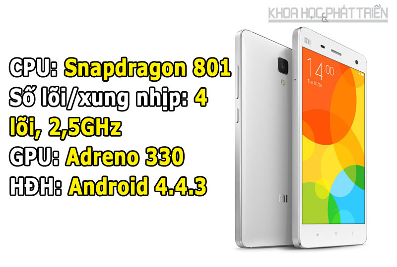 Khám phá điện thoại Xiaomi Mi 4 cấu hình mạnh giá siêu rẻ