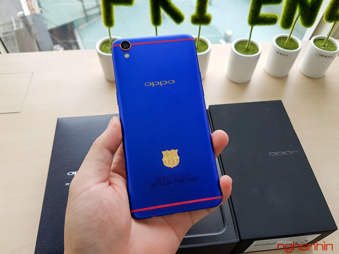 Trên tay điện thoại Oppo F1 Plus Barcelona đầu tiên tại Việt Nam