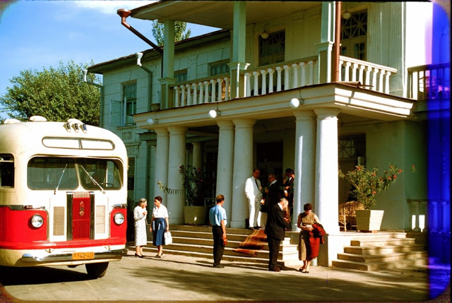 Ảnh đời thường thú vị ở thủ đô Uzbekistan năm 1956