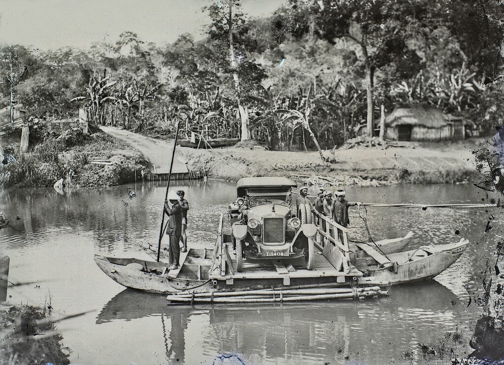 Hình độc về giao thông trên Quốc lộ 1 thập niên 1920