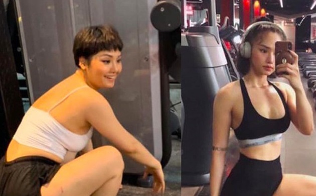 Ngoại hình thay đổi của Miu Lê, Angela Phương Trinh nhờ tập gym 