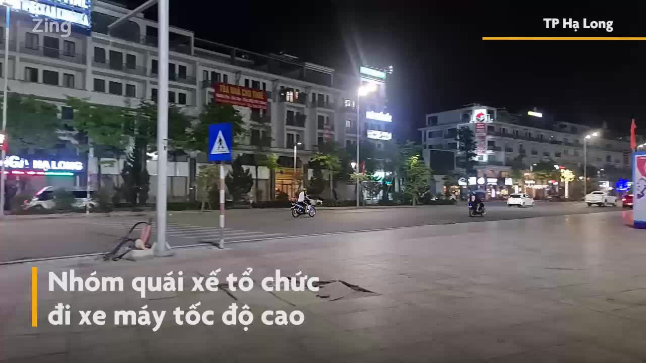 Video: Quái xế bốc đầu, lạng lách ở đường bao biển