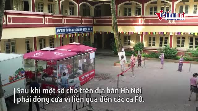 Video: Đi chợ lưu động ở Hà Nội, giá niêm yết, đảm bảo giãn cách