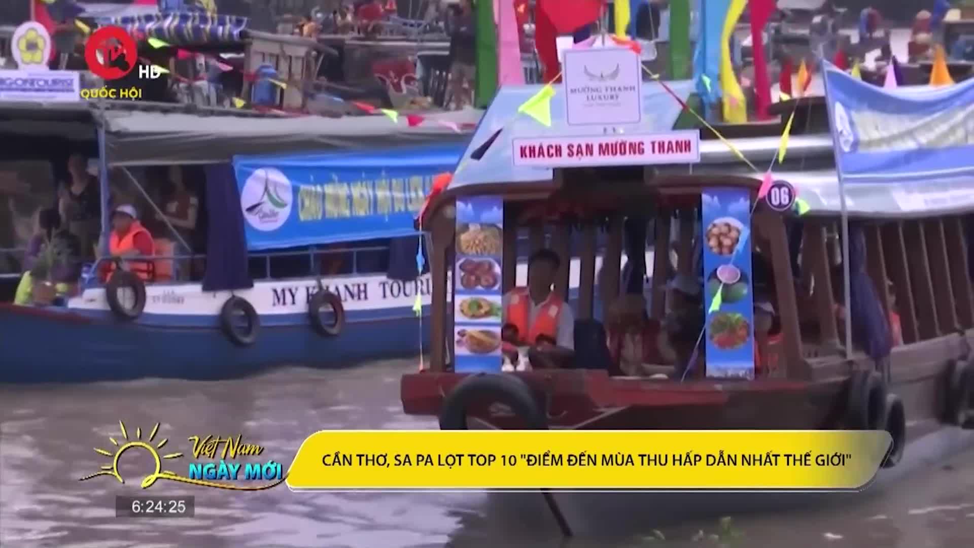 Cần Thơ, Sa Pa lọt top 10 “điểm đến mùa thu hấp dẫn nhất TG"