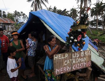 Giáng sinh buồn của nạn nhân siêu bão Haiyan